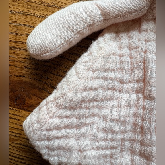 Cloud Island by Target Soft Pink Bunny Rabbit Muslin lovey lovie security - Picture 5 of 15